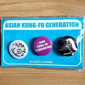 Amazon.co.jp: アジカン ASIAN KUNG-FU GENERATION 缶バッジ